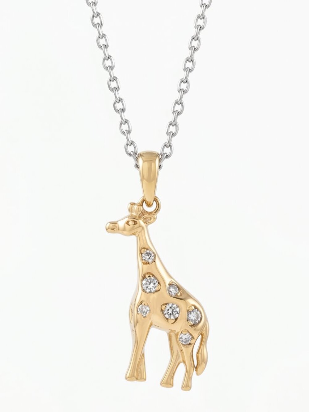 Giraffe Necklace, Charmed Aroma Giraffe Collection